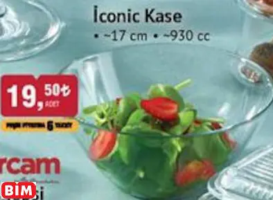 PAŞABAHÇE İCONİC KASE